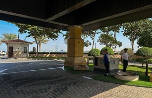Interior entrance