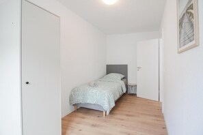 Bedroom 2 | a comfortable single bed with wardrobe