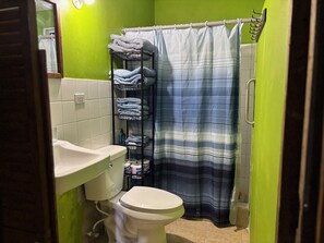 bathroom with shower