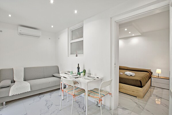 Living and dining room