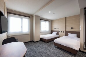 Twin room renovated in September 2024