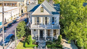 Step into a piece of New Orleans history—this elegant home boasts stunning architecture and a perfect location for your stay.