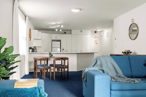 Kitchen and dining area