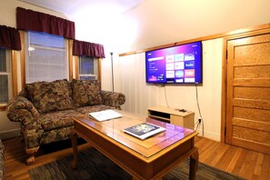 Large Flat Screen Smart TV with Roku