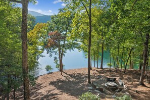 Back Yard View from Top Deck.