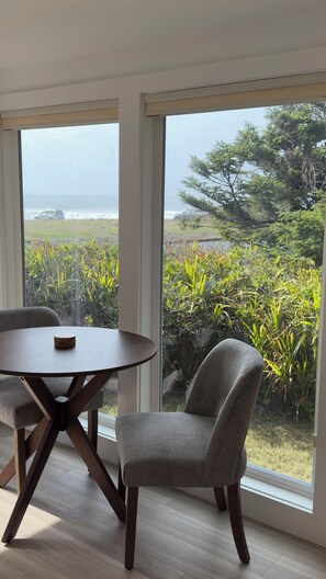 View from the dining table