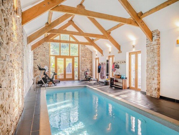 Swimming pool | Y Gwairdy, Llandybie Ammanford, near Llandeilo