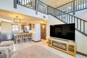 Living Room | 1st Floor | Central A/C & Heating