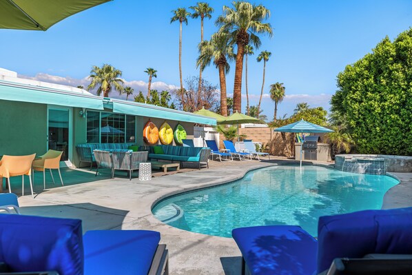 Private pool.