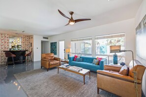 Bright, playful interior design.