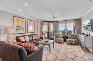 Beautiful and Comfortable Living Area at the Top