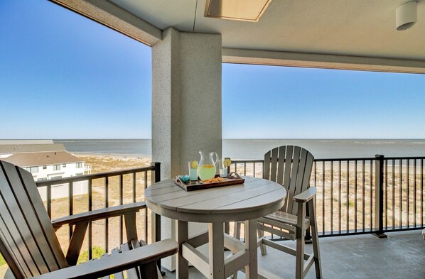 Oceanfront Living at it's Best from the Penthouse
