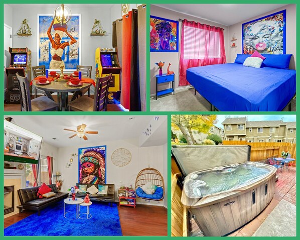 Our vibrant and relaxing property is perfect for your stay on any occasion.