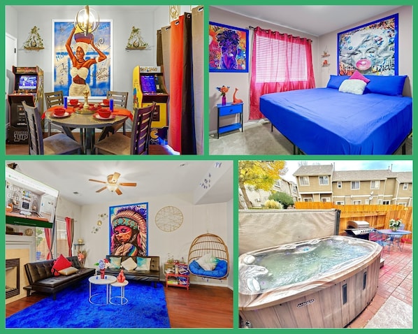 Our vibrant and relaxing property is perfect for your stay on any occasion.