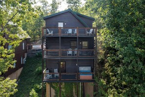Three levels of decks