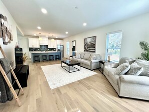Family room & kitchen