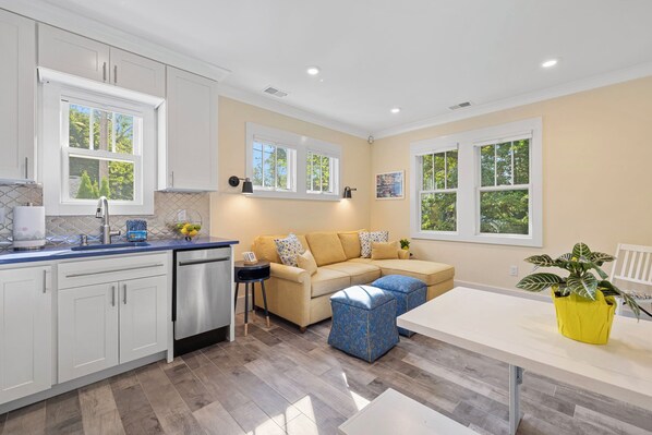 Sunny vibes and cozy corners — welcome to relaxation central!