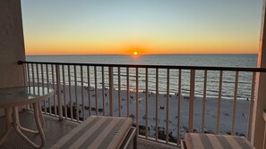 Enjoy gorgeous sunsets every day from your balcony