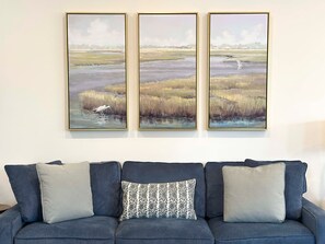 featuring local art throughout 