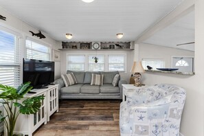 Living Room with Sofa Sleeper