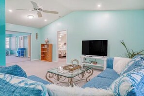 Living Room with TV