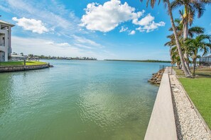Sea wall view