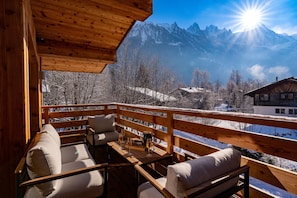 Open aspect with mountain views