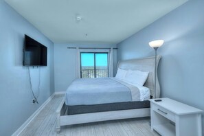 Wake up to the morning sun shining in and plan your day!