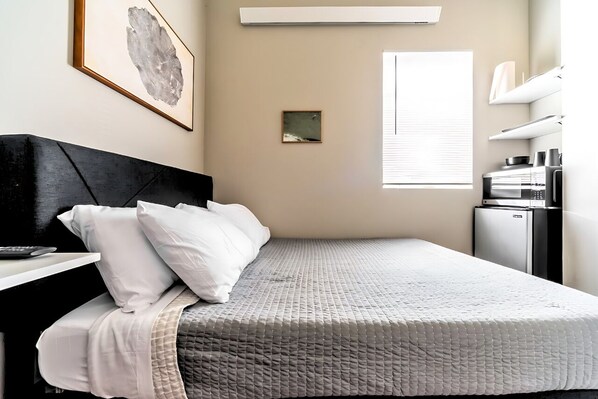 Though it may be cozy, it's perfect for unwinding after a day of adventures.