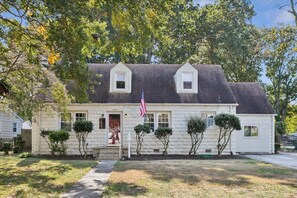 The outside of your home away from home!