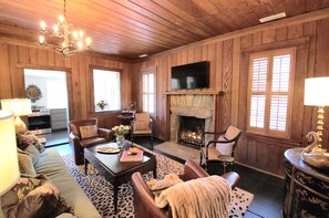 Living area from front door view