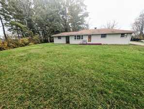 Front yard.