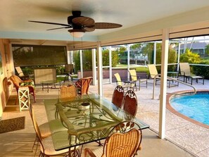 Outdoor dining