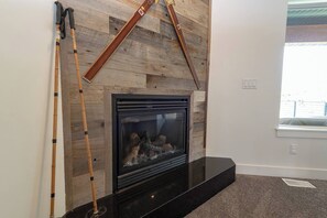 Large fireplace for your use.