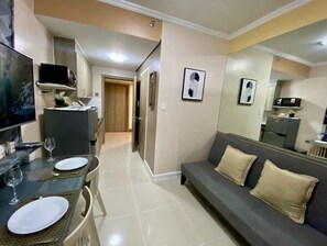 Living and dining area