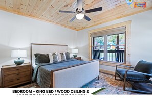 Main-Level Primary King-Size Bedroom