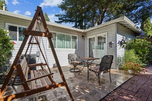 House, Patio, Chair, Furniture, Path