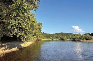 A slow float down the James River near Galena, MO. 