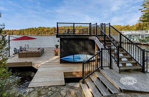 Boathouse, Upper Sun Deck, Dock &amp; Seating