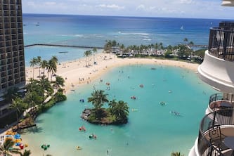 2 Bedroom Plus, Ocean View at Lagoon Tower, a Hilton Grand Vacations Club