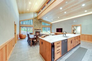 Living & Dining Room | Main Level