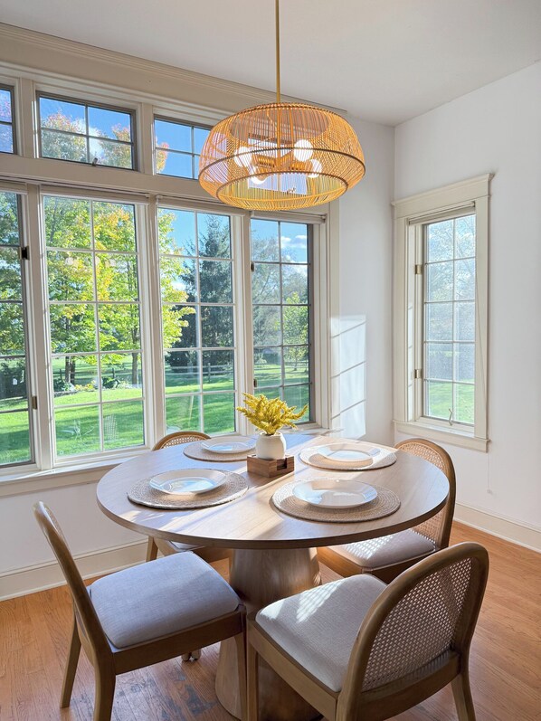 Breakfast area