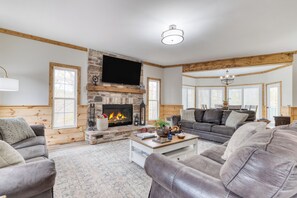 Cozy living area.