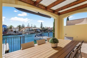 Watch the world go by from the comfort of your canal-front room.