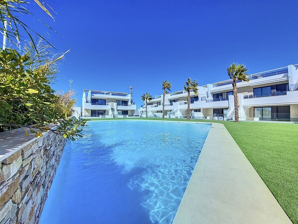 La Llana Beach Mar De Cristal, großer Patio, WLAN, Parkplatz, Pool