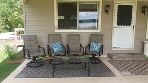 Front Porch with Lake View