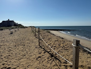 Haigis Beach is just a short 7-minute walk (0.3 miles) from the cottage!