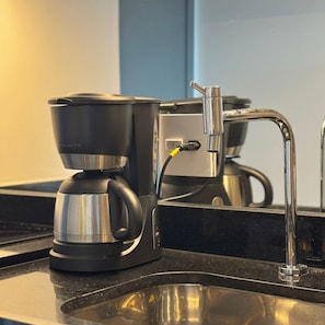 Kaffe och/eller kaffebryggare