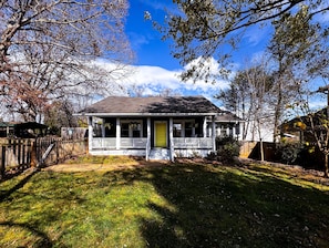 Fenced Front Yard