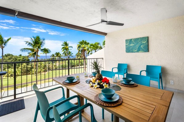 Outdoor Dining with Ocean Views